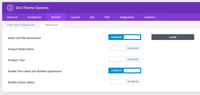 Recommended settings for options found in Divi > Builder > Advanced.