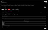 A screenshot of Dokploy's interface for jackwhitworth.com. Certain fields are blurred out for security.