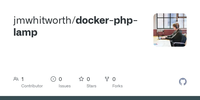 The social share image for the jmwhitworth/docker-php-lamp repository.