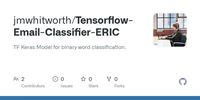jmwhitworth's Tensorflow email classifier eric git repository banner